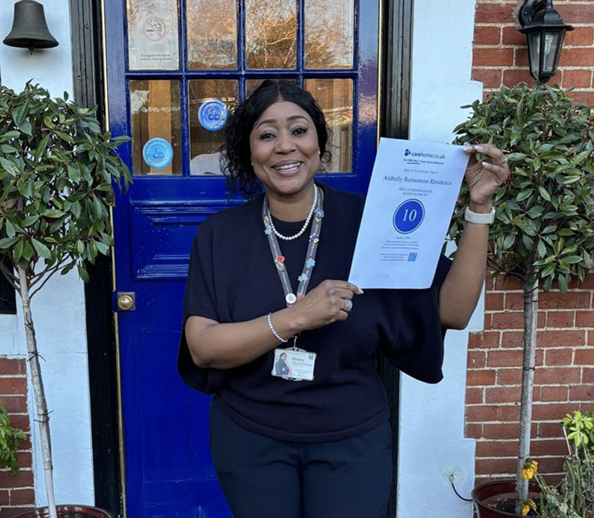 Ardtully Care Home Achieves A 10/10 Carehome.Co.Uk Rating